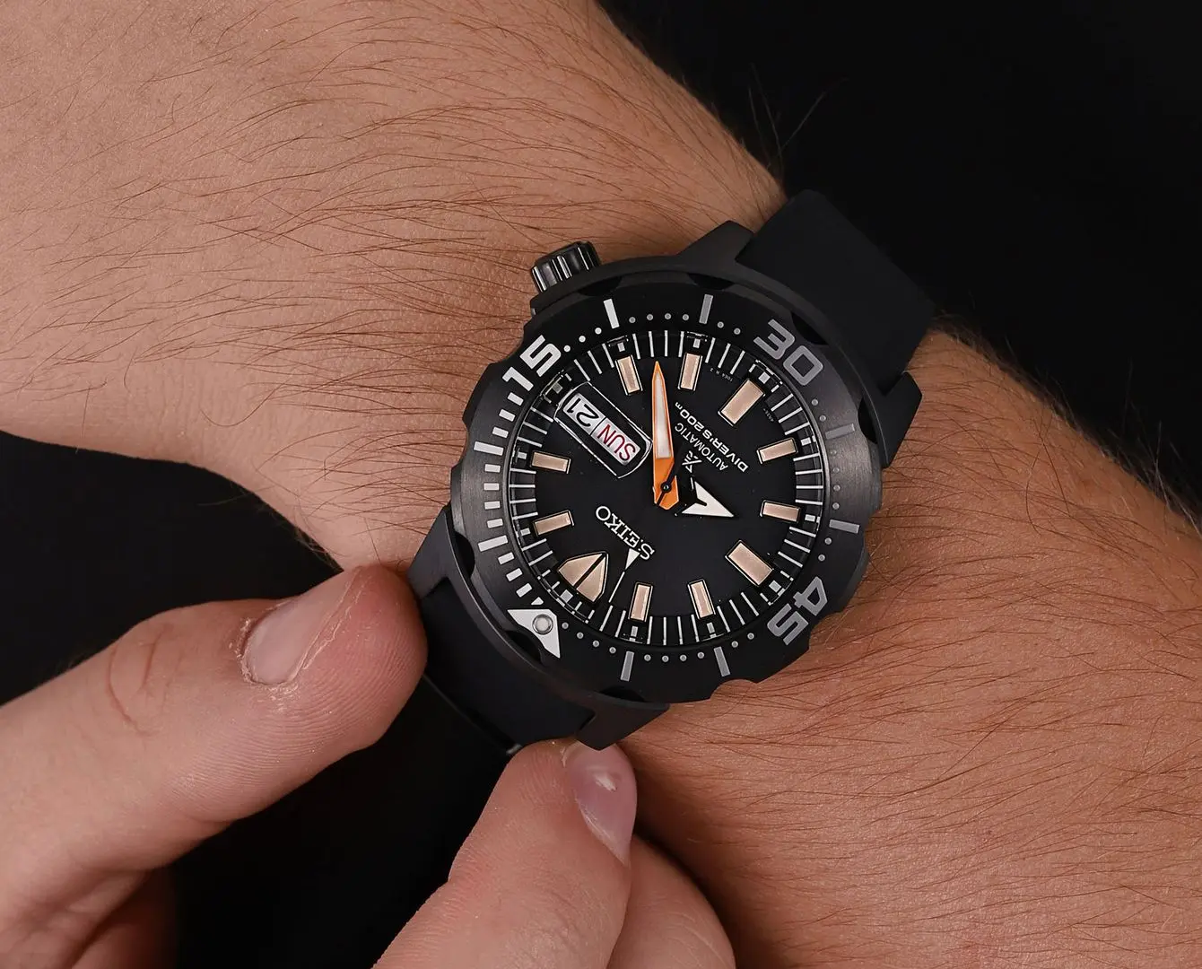 Ceas de mana Seiko Prospex SRPH13K1 (Black)