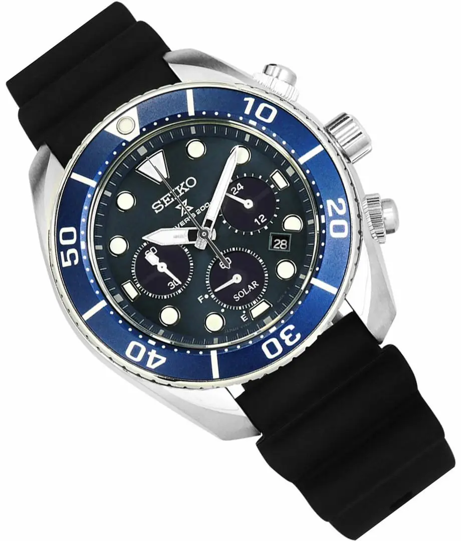 Наручные часы Seiko Prospex SSC759J1 (Silver/Blue/Black)