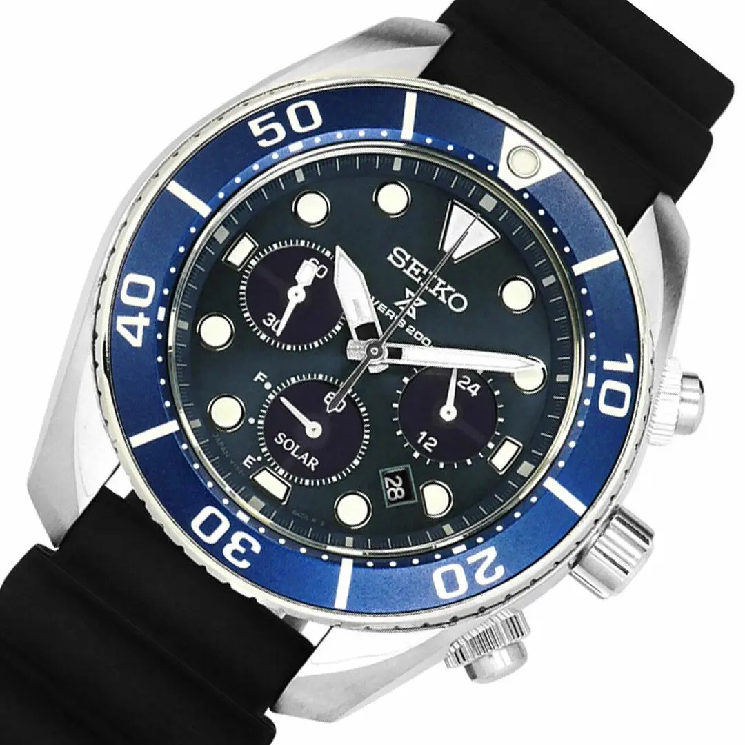 Наручные часы Seiko Prospex SSC759J1 (Silver/Blue/Black)