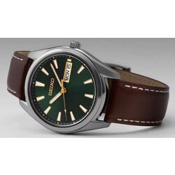 Ceas de mana Seiko SUR449P1 (Green/Brown) Thumb