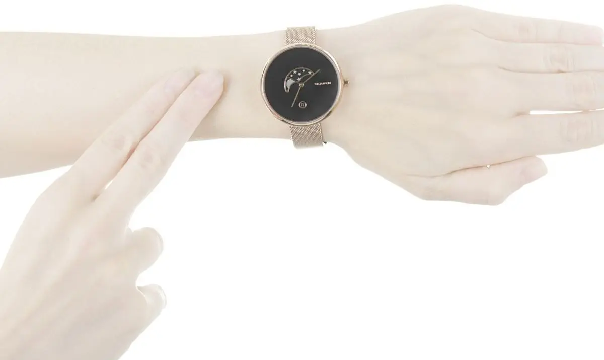 Ceas de mana Skagen Gitte Moon Phase SKW2371