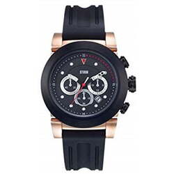 Ceas de mana Storm Castel (Black/Rose Gold)