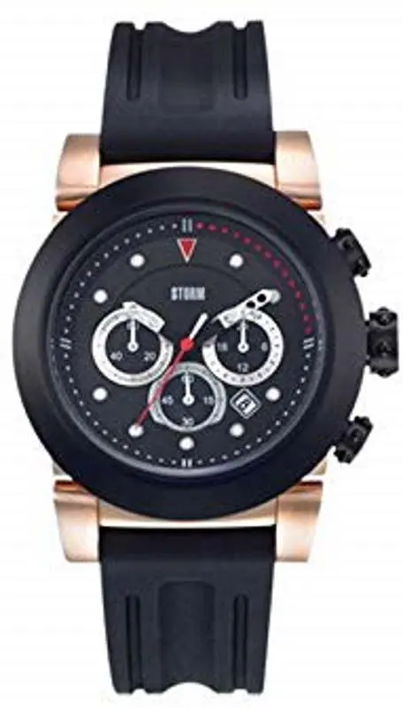 Ceas de mana Storm Castel (Black/Rose Gold)