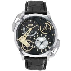 Ceas de mana Storm Dualon (Black Leather)