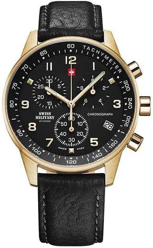 Наручные часы Swiss Military by Chrono SM34012.10 (Gold/Black)