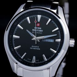Наручные часы Swiss Military by Chrono SM34027.01 (Silver/Black) Thumb