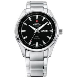 Ceas de mana Swiss Military by Chrono SM34027.01 (Silver/Black)