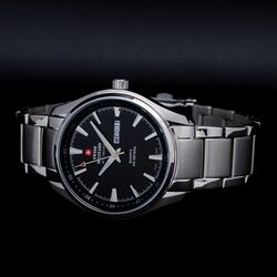 Наручные часы Swiss Military by Chrono SM34027.01 (Silver/Black) Thumb