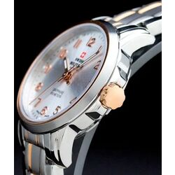Ceas de mana Swiss Military by Chron SM34040.11 (Gray/Silver/Pink Gold) Thumb