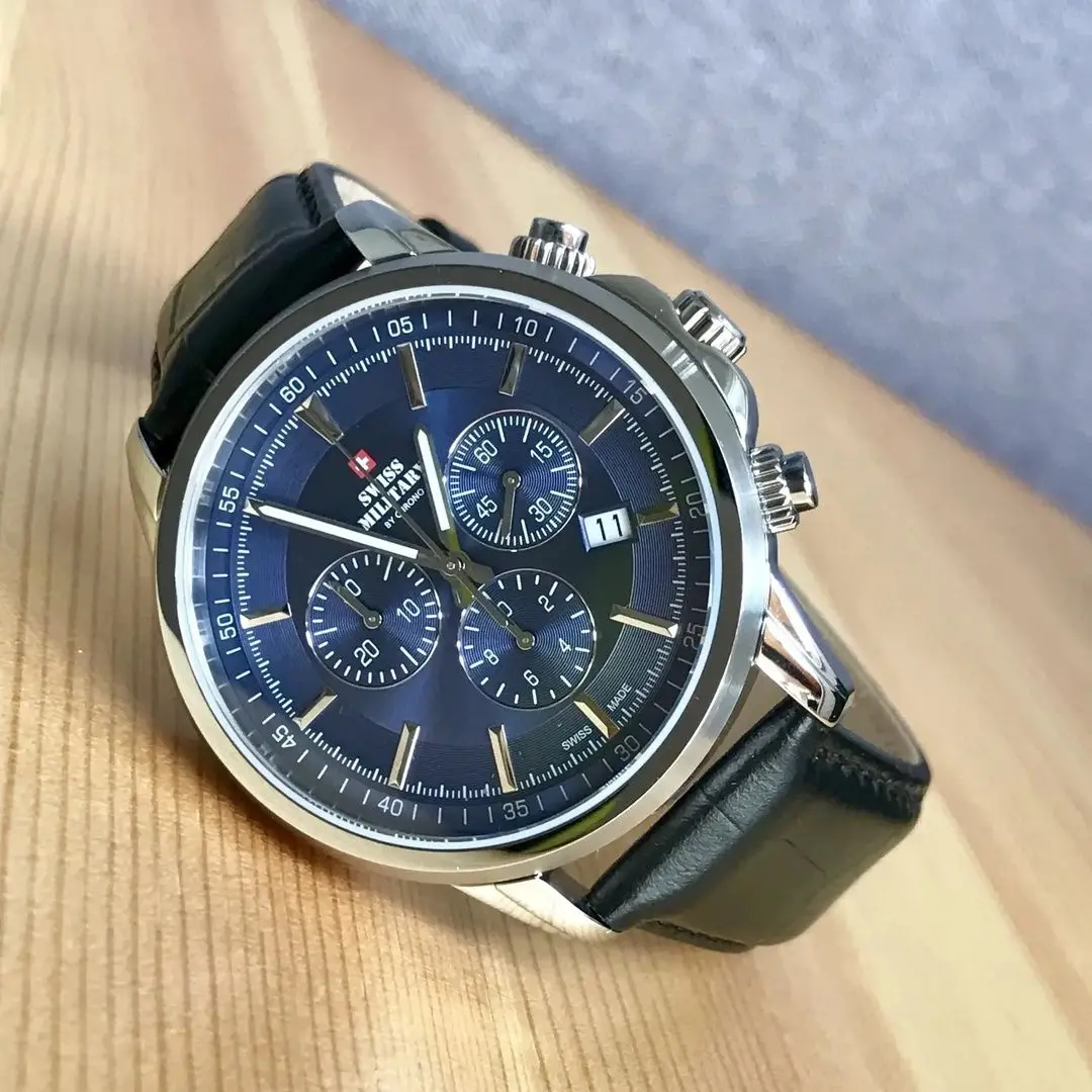 Наручные часы Swiss Military by Chrono SM34052.11 (Black/Blue/Silver)