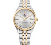 Ceas de mana Swiss Military by Chrono SM34066.05 (Silver/Gold)