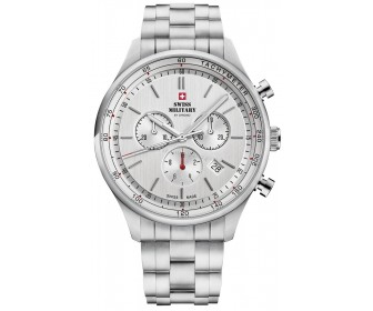 Ceas de mana Swiss Military by Chrono SM34081.02 (Silver)