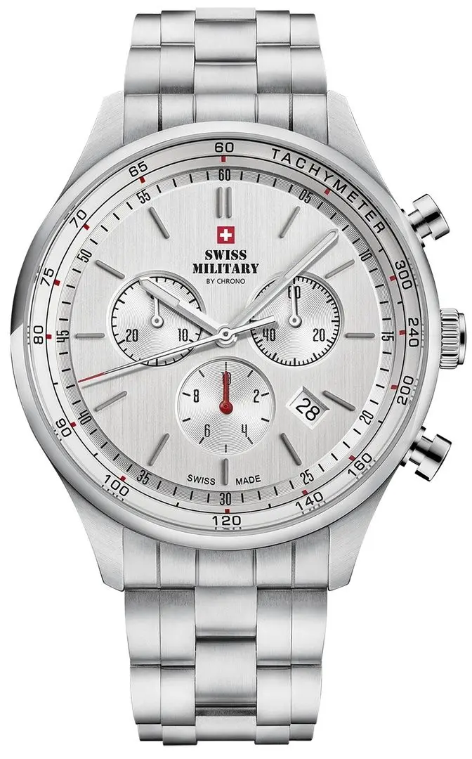 Ceas de mana Swiss Military by Chrono SM34081.02 (Silver)