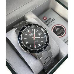 Ceas de mana Swiss Military by Chrono SM34082.01 (Silver/Black) Thumb
