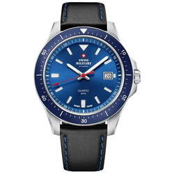 Ceas de mana Swiss Military by Chrono SM34082.05 (Black/Blue/Grey)