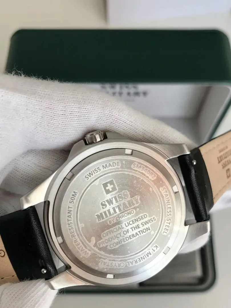 Наручные часы Swiss Military by Chrono SM34082.06 (Black/Silver)