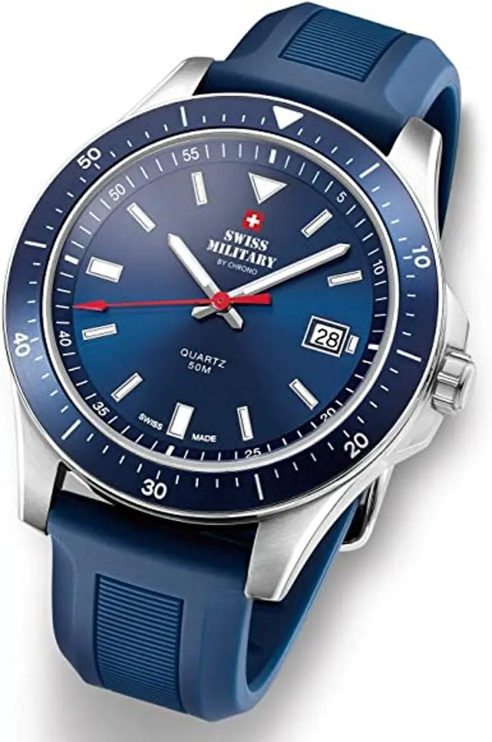 Ceas de mana Swiss Military by Chrono SM34082.08 (Silver/Black)