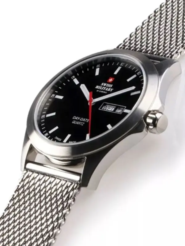 Ceas de mana Swiss Military by Chrono SMP36040.01 (Black/Silver)