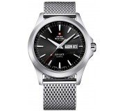 Ceas de mana Swiss Military by Chrono SMP36040.01 (Black/Silver)