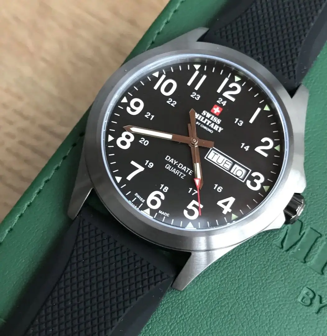 Ceas de mana Swiss Military by Chrono SMP36040.20 (Black)