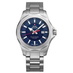 Ceas de mana Swiss Military by Chrono SMS34073.02 (Silver/Blue)