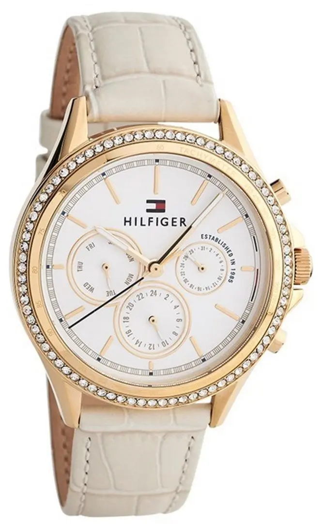 Ceas de mana Tommy Hilfiger Ari 1781982 (Beige/Gold) - 2