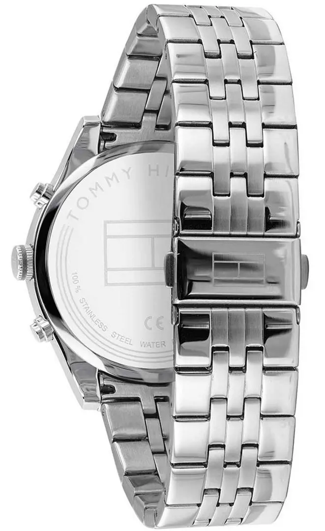 Ceas de mana Tommy Hilfiger Ashton 1791737 (Silver/Black) - 2