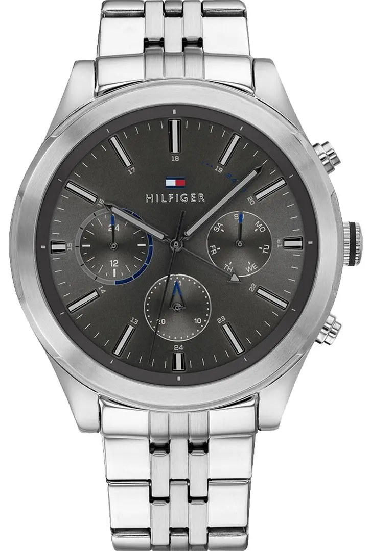 Ceas de mana Tommy Hilfiger Ashton 1791737 (Silver/Black)