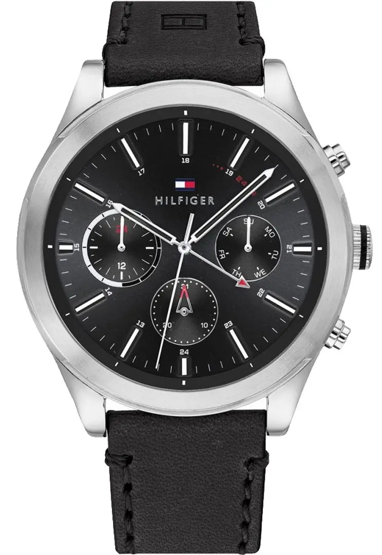 Ceas de mana Tommy Hilfiger Ashton 1791740 (Black/Silver)