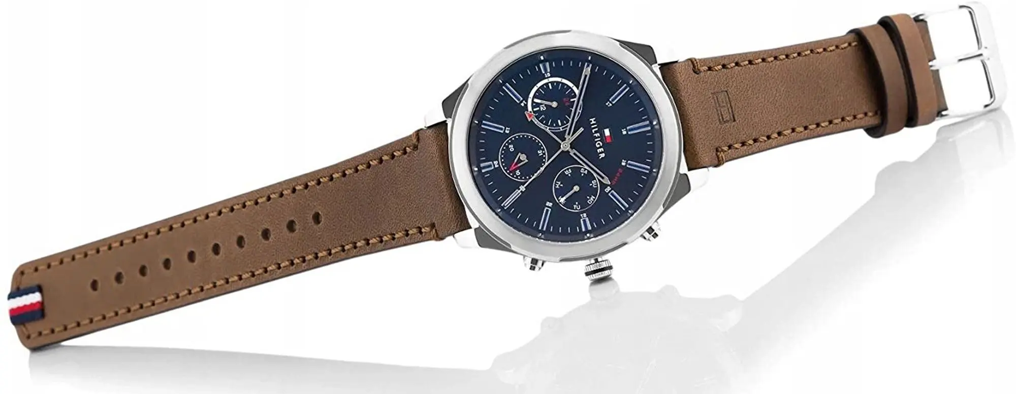 Ceas de mana Tommy Hilfiger Ashton 1791741 (Dark Brown/Silver) - 5