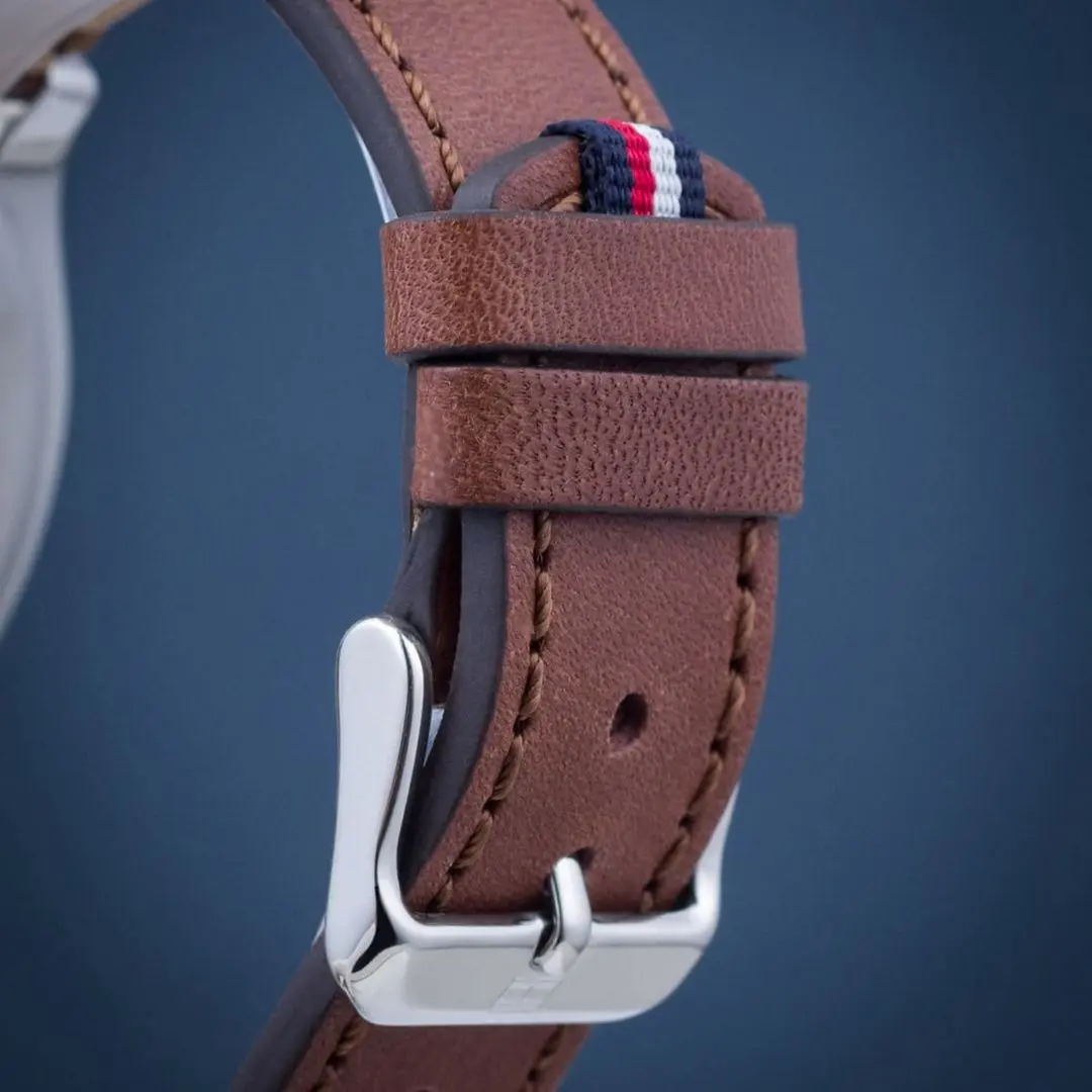 Ceas de mana Tommy Hilfiger Ashton 1791741 (Dark Brown/Silver) - 6