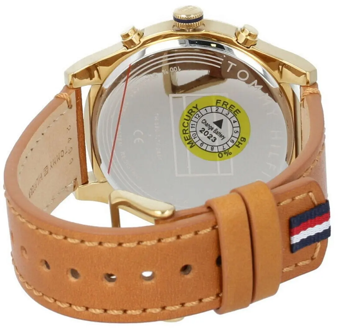 Ceas de mana Tommy Hilfiger Ashton 1791742 (Brown/Gold) - 3