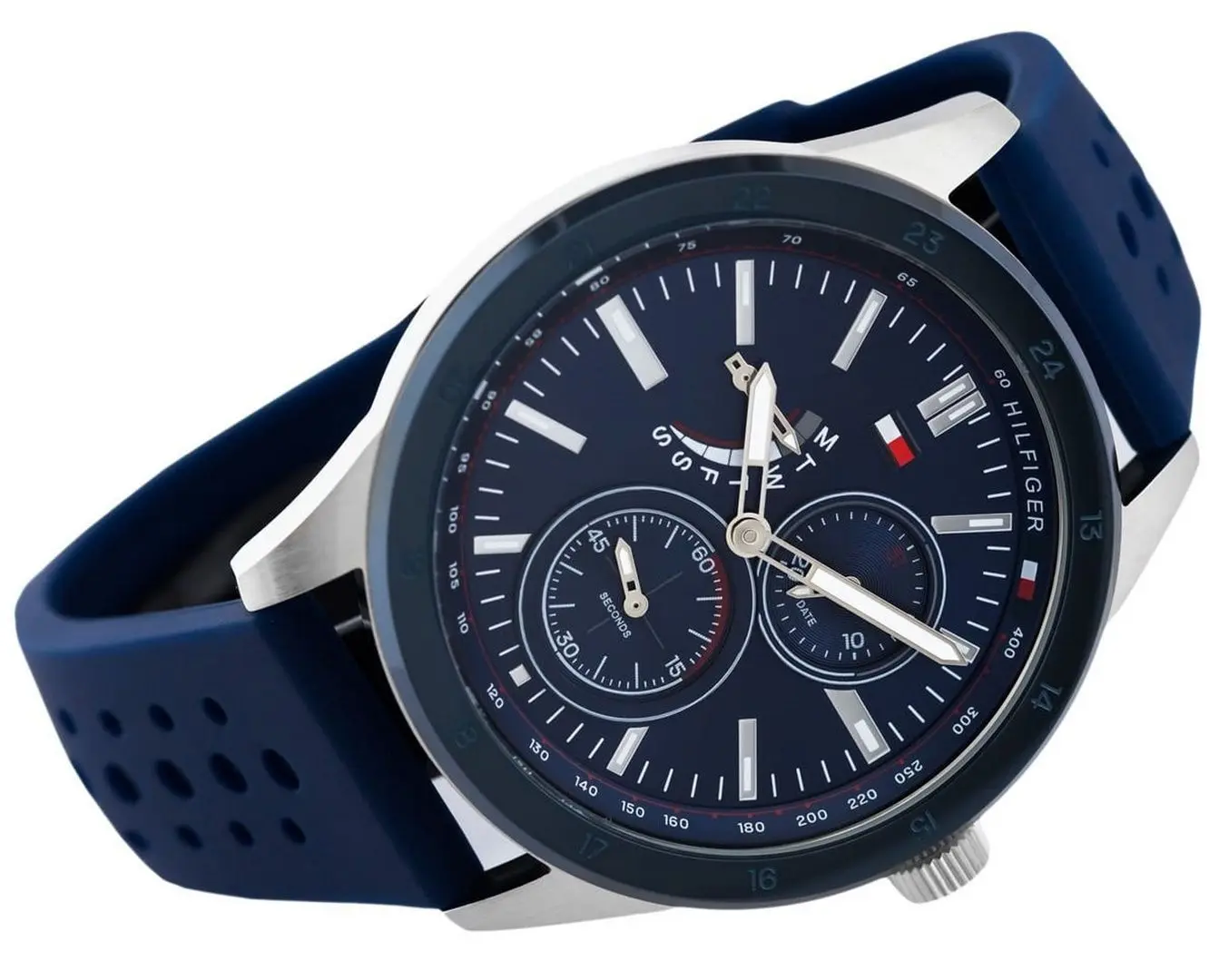 Наручные часы Tommy Hilfiger Austin 1791635 (Blue/Silver) - 3