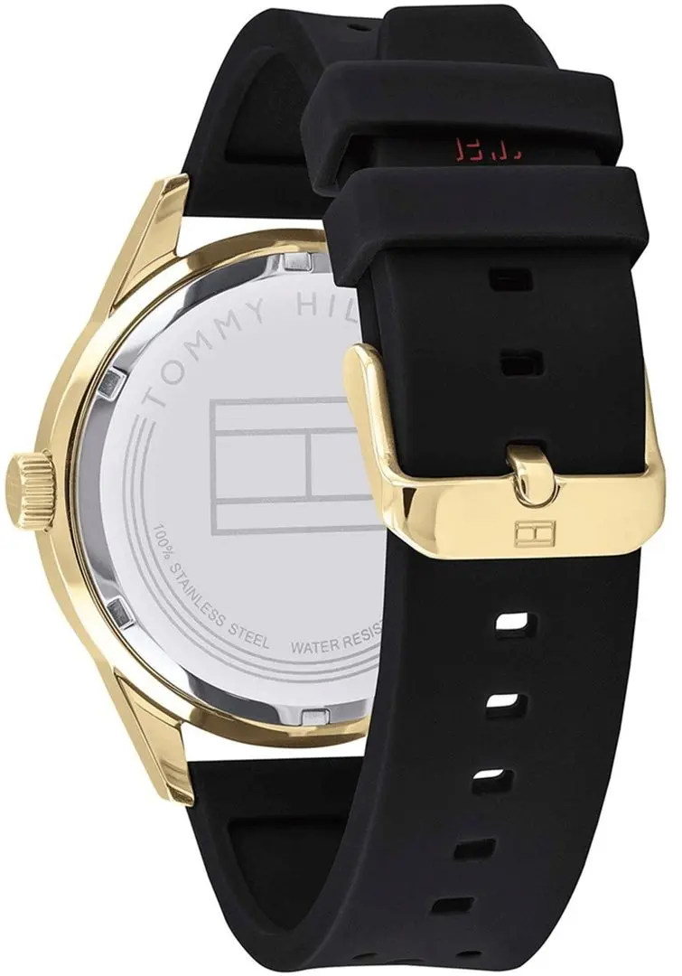 Ceas de mana Tommy Hilfiger Austin 1791636 (Black/Gold) - 3