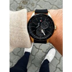 Ceas de mana Tommy Hilfiger Austin 1791636 (Black/Gold) Thumb