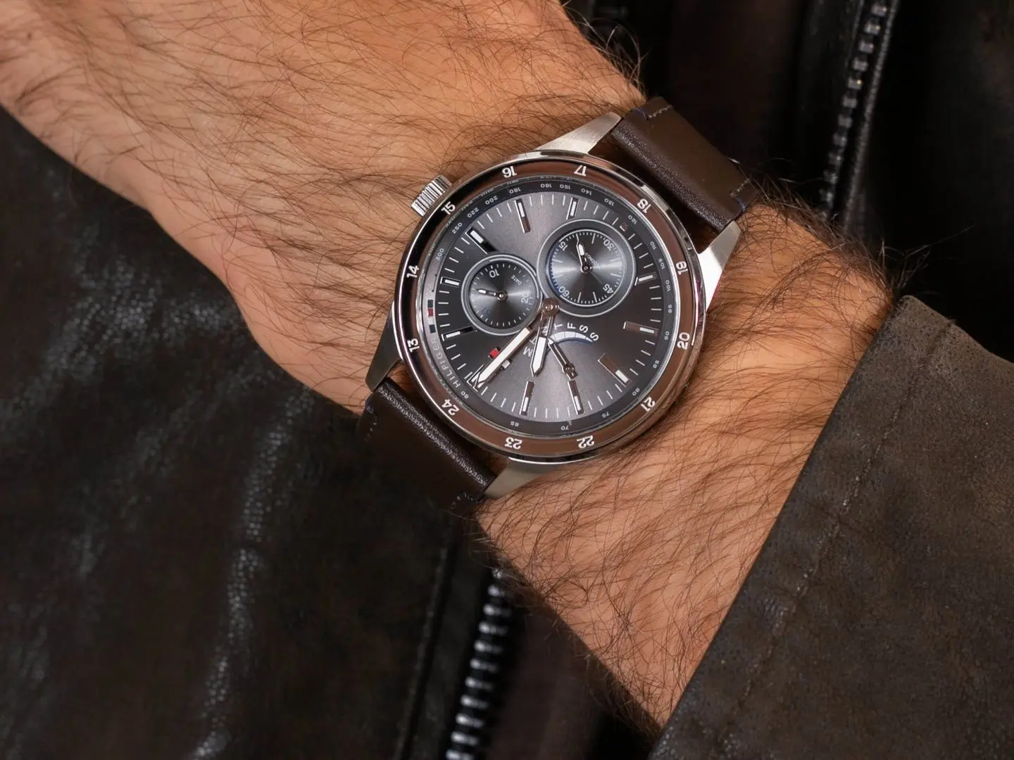 Наручные часы Tommy Hilfiger Austin 1791637 (Brown/Silver) - 4