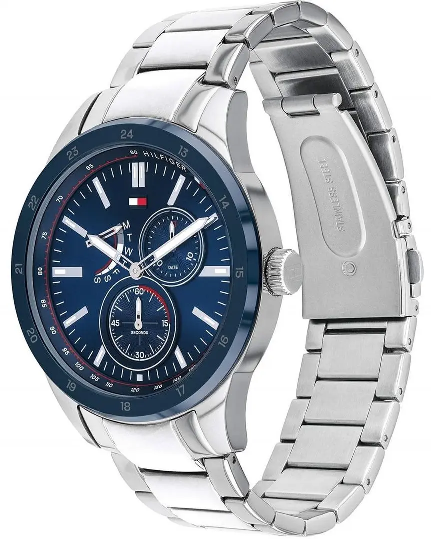 Наручные часы Tommy Hilfiger Austin 1791640 (Silver/Blue) - 2