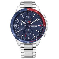 Наручные часы Tommy Hilfiger Bank 1791718 (Silver/Blue)