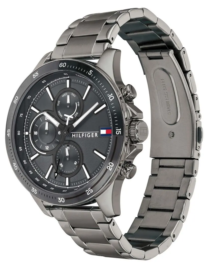 Ceas de mana Tommy Hilfiger Bank 1791719 (Grey) - 3