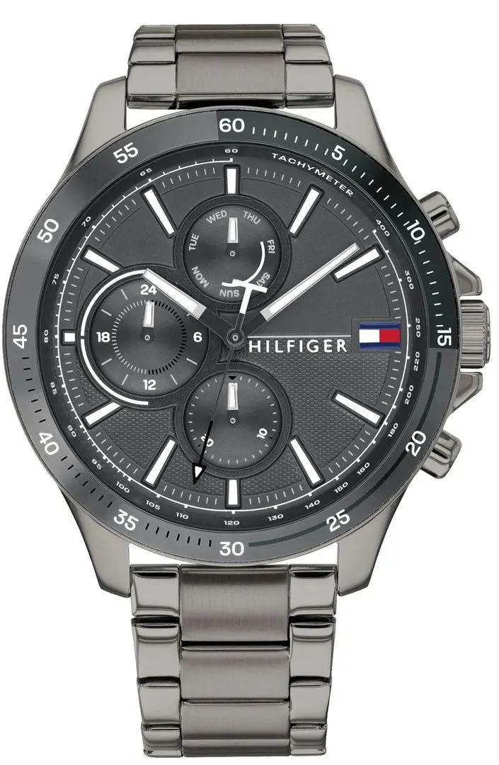 Ceas de mana Tommy Hilfiger Bank 1791719 (Grey)