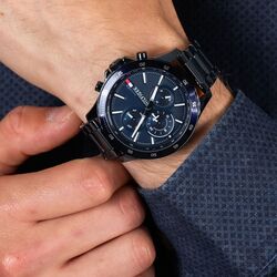 Ceas de mana Tommy Hilfiger Bank 1791720 (Blue) Thumb