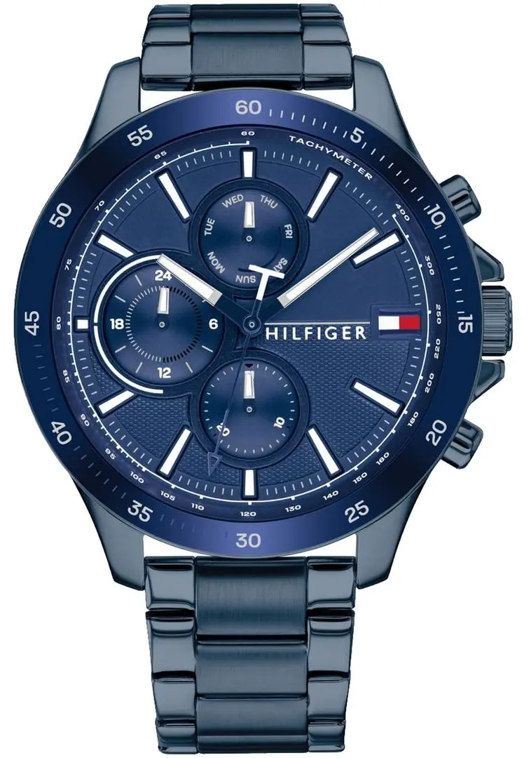 Ceas de mana Tommy Hilfiger Bank 1791720 (Blue)