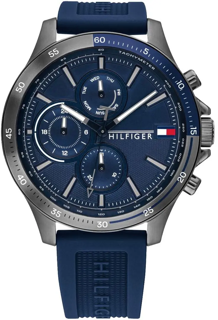 Ceas de mana Tommy Hilfiger Bank 1791721 (Blue/Grey)