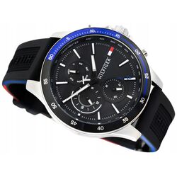 Ceas de mana Tommy Hilfiger Bank 1791724 (Black/Silver) Thumb