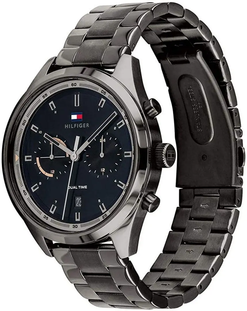 Ceas de mana Tommy Hilfiger Bennett 1791727 (Black) - 2