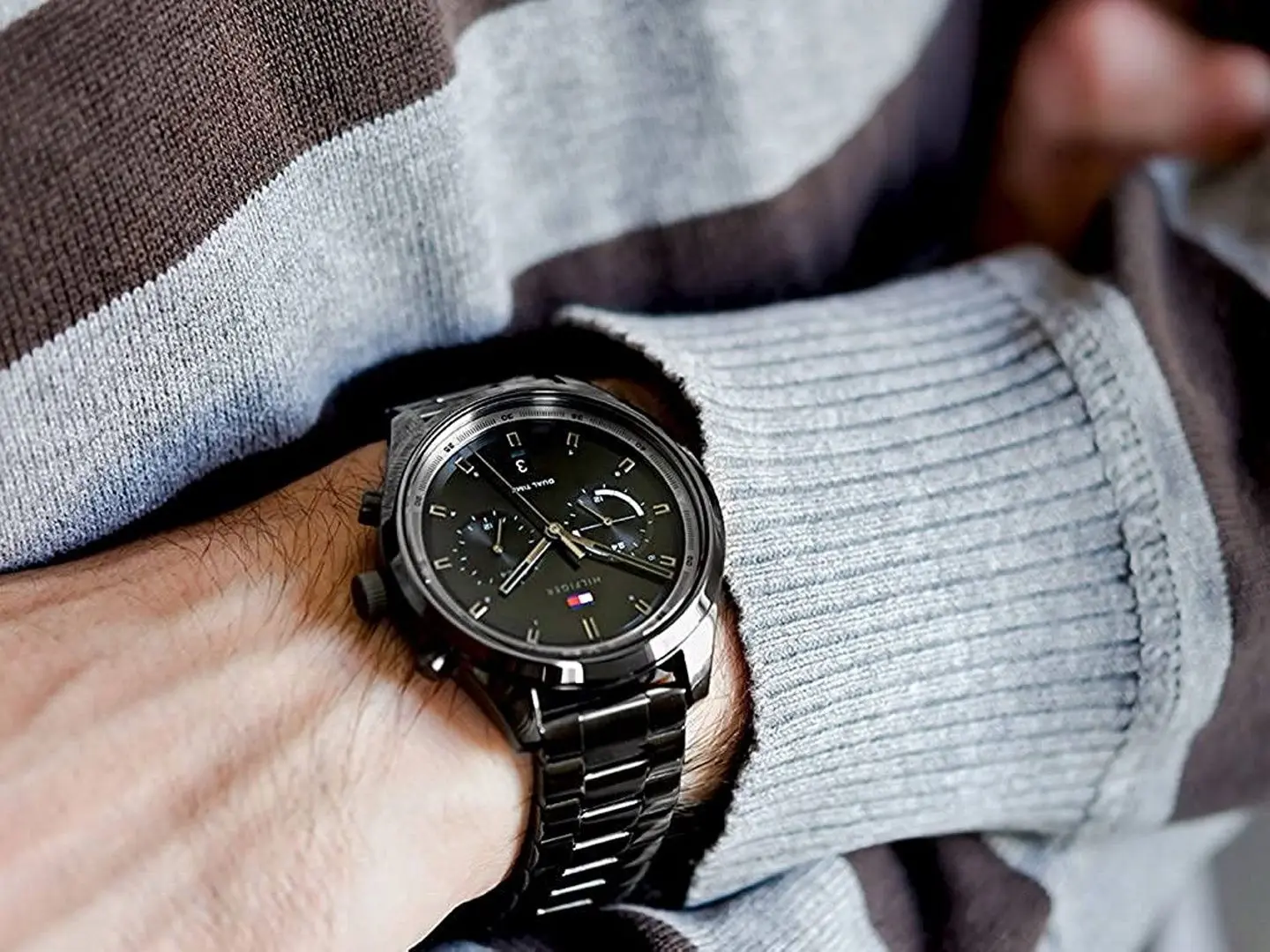 Ceas de mana Tommy Hilfiger Bennett 1791727 (Black) - 5