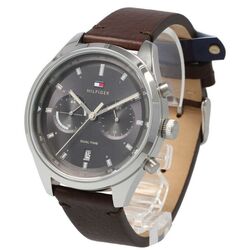 Ceas de mana Tommy Hilfiger Bennett 1791729 (Dark Brown/Silver) Thumb