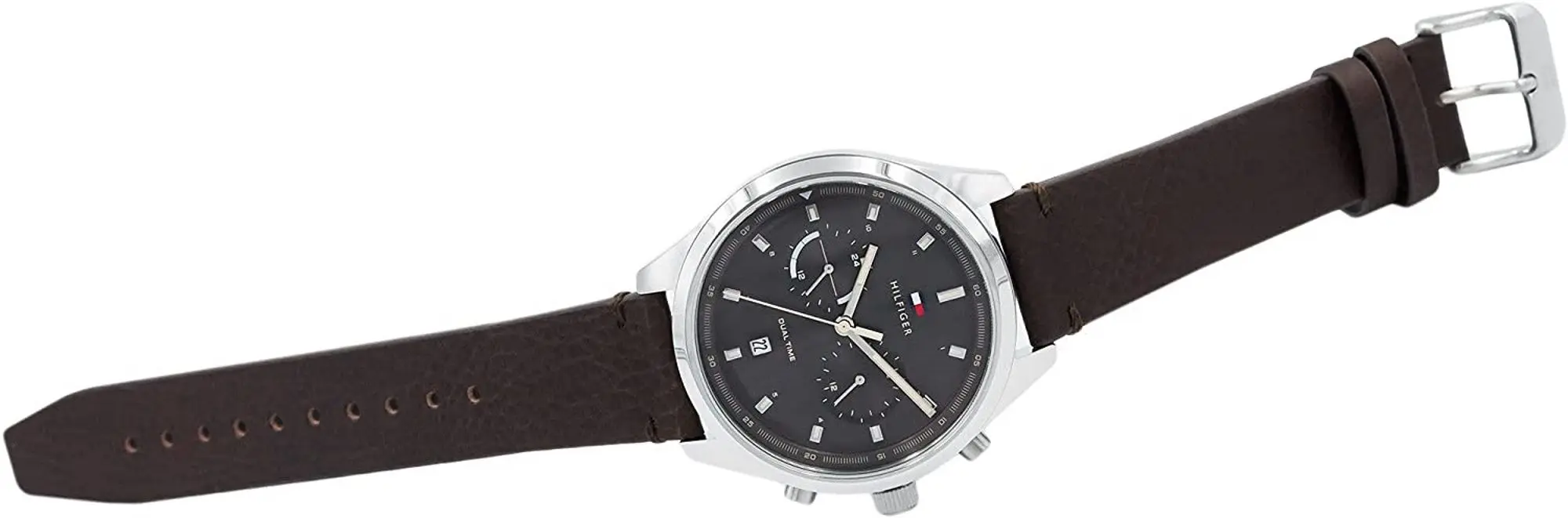 Ceas de mana Tommy Hilfiger Bennett 1791729 (Dark Brown/Silver) - 5