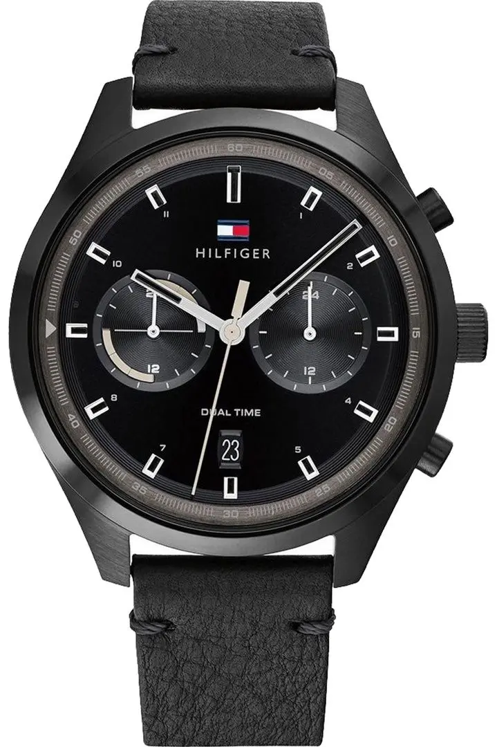 Ceas de mana Tommy Hilfiger Bennett 1791731 (Black)
