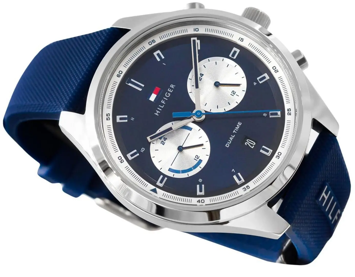 Ceas de mana Tommy Hilfiger Bennett 1791781 (Blue/Silver) - 3